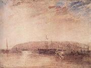 Schiffsverkehr vor der Landspitze von East Cowes Joseph Mallord William Turner